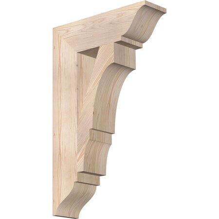 Ekena Millwork Balboa Traditional Smooth Bracket, Douglas Fir, 5 1/2"W x 20"D x 32"H BKT06X20X32BOA01SDF